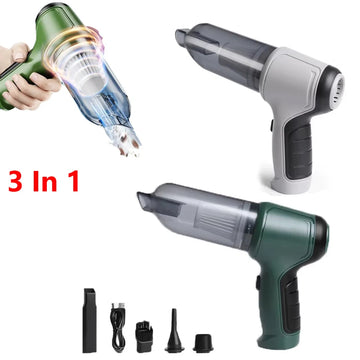 3-in-1 Portable Wireless Vacuum Cleaner AS-228/NEW 3 in 1 Handheld Auto Vacuum Home & Car Dual Use120W 9000Pa Car Wireless Vacuum Cleaner Mini Cleaning Machine Car Accessorie
